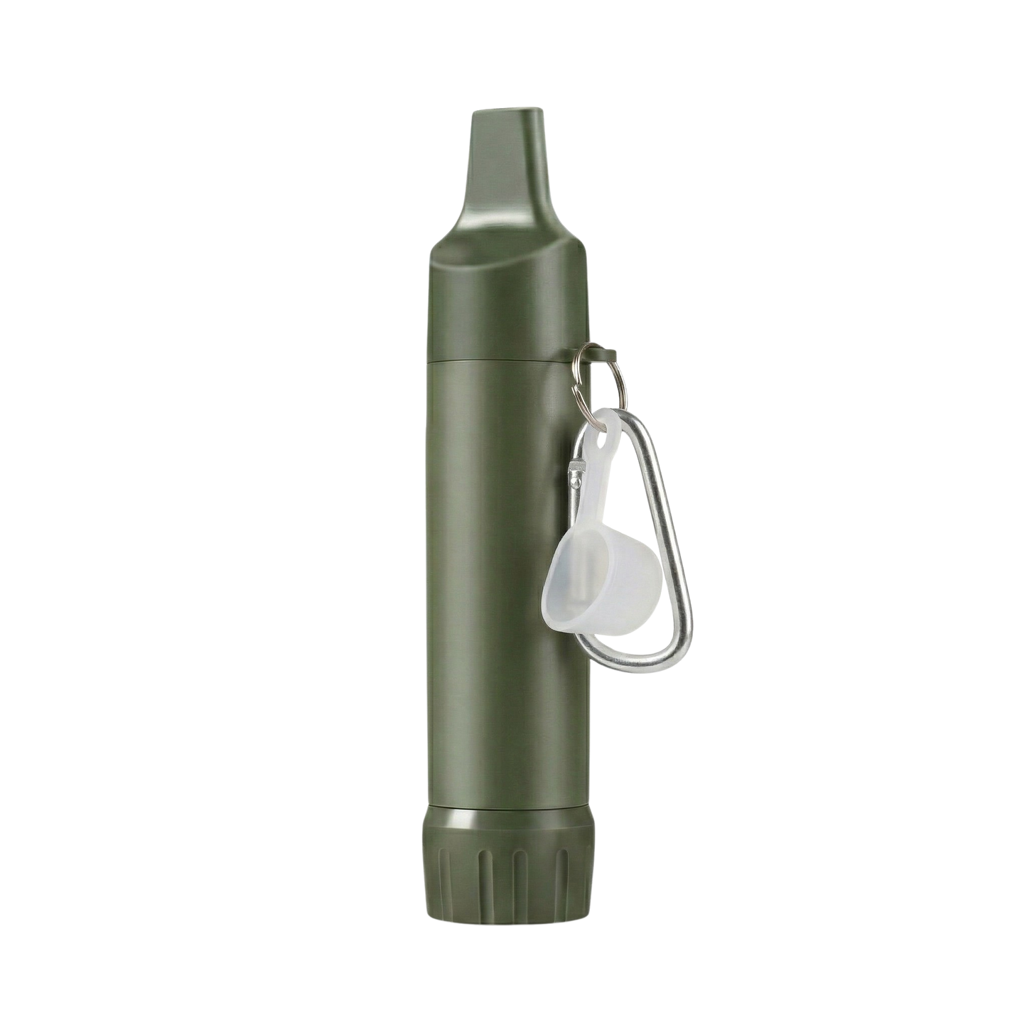 Groene Waterfilter van Prepperbasis die water filtert tot 99.99% van alles